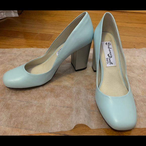 Modcloth Shoes - Bundle 3 for $30 graham Street ModCloth “Lorena” blue/silver heels 7.5